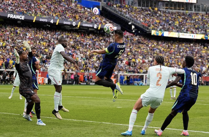 10 cầu thủ tuyển Pháp thắng Brazil hùng mạnh trận giao hữu tại Mỹ - Ảnh 1.