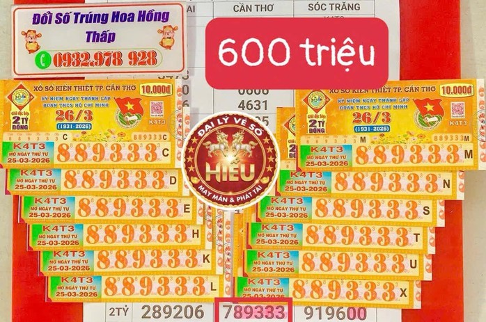 Nhiều người tr&uacute;ng giải độc đắc Xổ số miền Nam Chiều 26 - 3 - Ảnh 3.