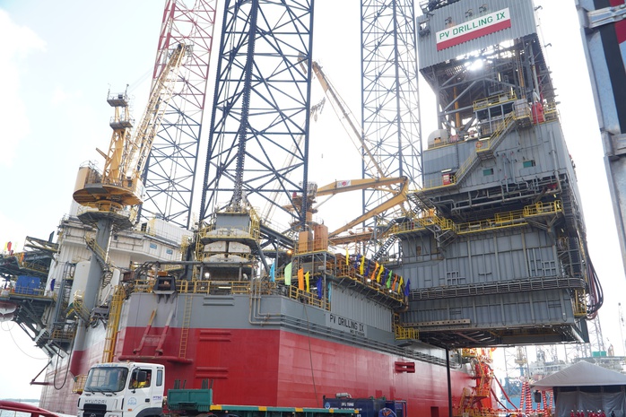 A Close-up Look at PV Drilling’s Most Modern "Super Rig" Officially Named in Ho Chi Minh City - Ảnh 2.