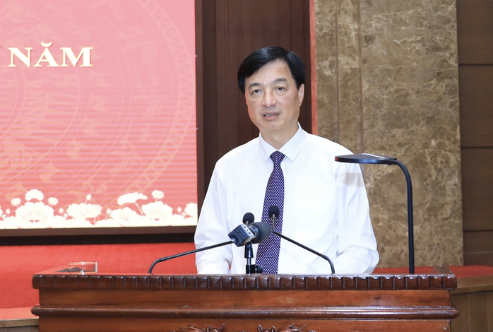 Bộ trưởng Trần Đức Thắng dự hội nghị ph&aacute;t triển Thủ đ&ocirc; H&agrave; Nội trong kỷ nguy&ecirc;n mới - Ảnh 2.