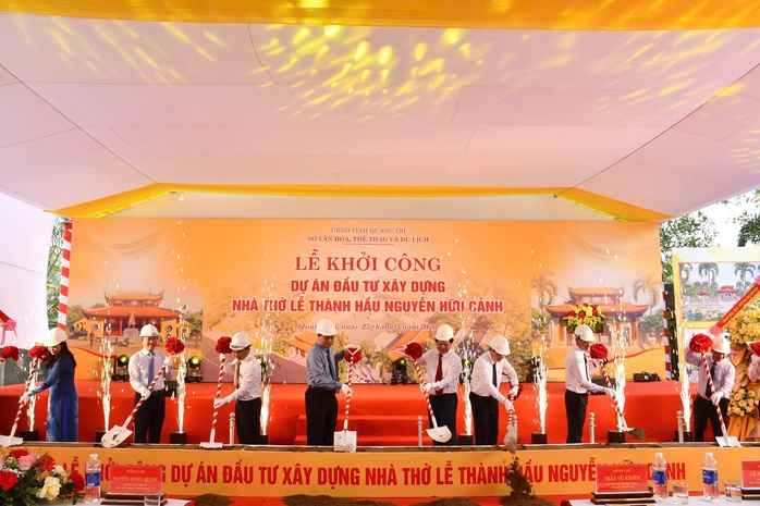 Khởi c&ocirc;ng x&acirc;y dựng nh&agrave; thờ Lễ Th&agrave;nh hầu Nguyễn Hữu Cảnh trị gi&aacute; 45 tỉ đồng - Ảnh 1.
