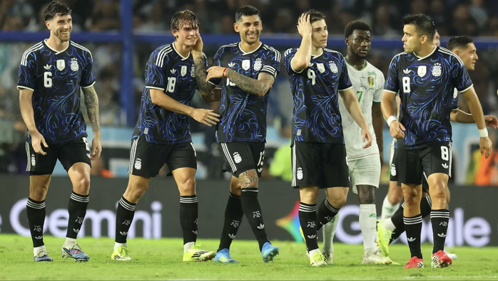 Argentina thắng chật vật đội b&oacute;ng hạng 115 thế giới Mauritania - Ảnh 1.