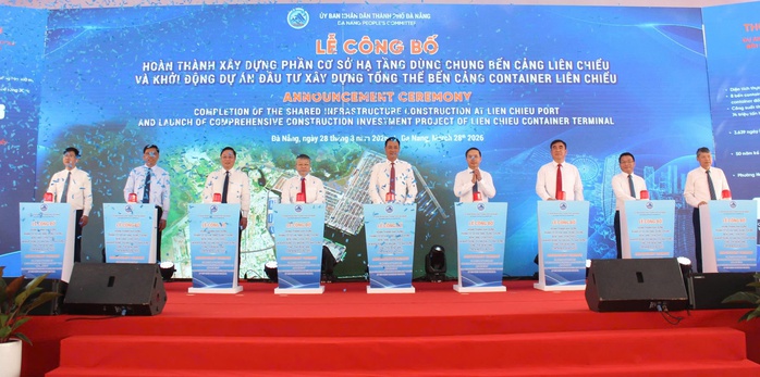 Đ&agrave; Nẵng khởi động dự &aacute;n bến container Cảng Li&ecirc;n Chiểu 45.000 tỉ đồng - Ảnh 1.