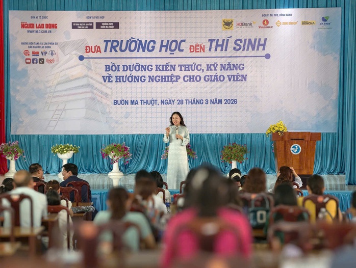"ĐƯA TRƯỜNG HỌC ĐẾN TH&Iacute; SINH" LẦN THỨ 25, NĂM 2026: Mở lối nghề nghiệp ngay tr&ecirc;n qu&ecirc; hương - Ảnh 1.