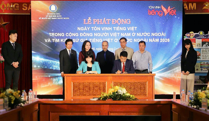 Mở rộng h&agrave;nh tr&igrave;nh đưa tiếng Việt ra thế giới - Ảnh 1.