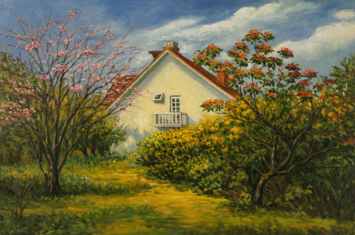 "Giấc mộng Hồng ho&agrave;ng" của những trải nghiệm s&aacute;ng tạo nghệ thuật - Ảnh 1.