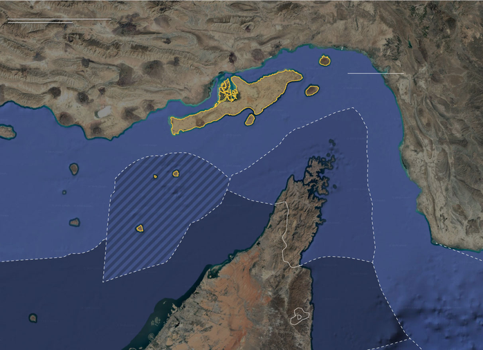Iran kh&oacute;a chặt eo biển Hormuz nhờ &ldquo;li&ecirc;n ho&agrave;n 7 đảo&rdquo;, Mỹ phải đau đầu - Ảnh 1.