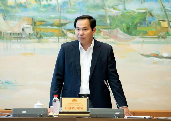 Tổng Thư ký Quốc hội Lê Quang Mạnh: Xây dựng Quốc hội thực sự đổi mới, chuyên nghiệp, hành động - Ảnh 3.