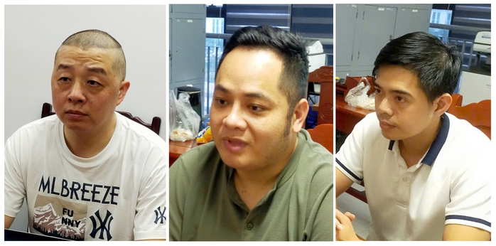 Bắt 3 đối tượng câu kết với người nước ngoài lập sàn điện tử lừa đảo hàng tỉ đồng - Ảnh 1.