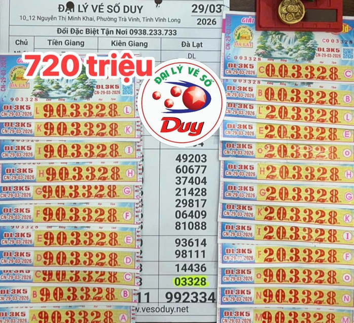 Nhiều người tr&uacute;ng thưởng Xổ số miền Nam Ng&agrave;y 30 - 3 tại Vĩnh Long v&agrave; C&agrave; Mau - Ảnh 1.