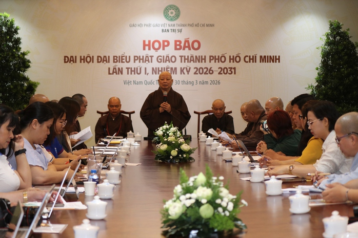 Đại hội đại biểu Phật giáo TPHCM lần thứ I, nhiệm kỳ 2026-2031 được chọn làm đại hội điểm - Ảnh 1.