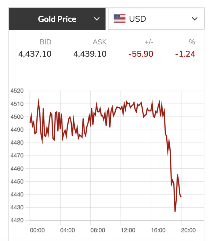 Gi&aacute; v&agrave;ng h&ocirc;m nay 30-3: V&agrave;ng, bạc rớt mạnh khi vừa mở cửa, dầu th&ocirc; tăng trở lại - Ảnh 1.
