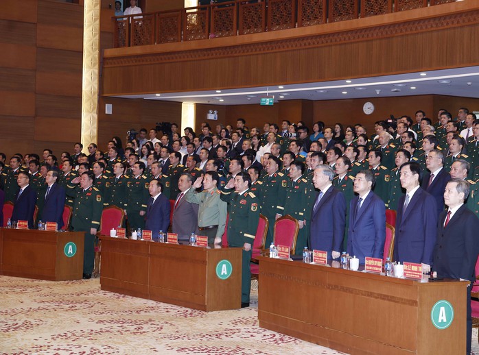 Tổng B&iacute; thư T&ocirc; L&acirc;m nhấn mạnh n&acirc;ng cao chất lượng điều trị tại Bệnh viện Trung ương Qu&acirc;n đội 108 - Ảnh 4.