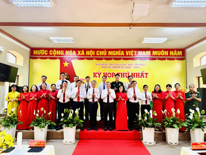 &Ocirc;ng L&ecirc; Ho&agrave;ng Hải l&agrave;m Chủ tịch HĐND đặc khu C&ocirc;n Đảo - Ảnh 1.