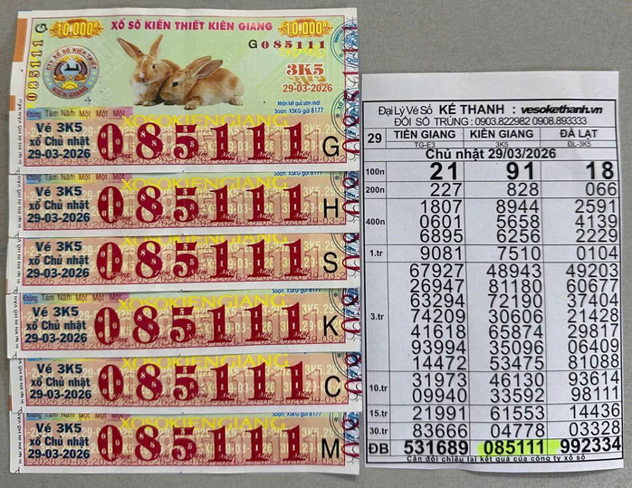 Chiều 31 - 3 , khách hàng trúng 2 giải độc đắc xổ số miền Nam tại Tây Ninh và TPHCM - Ảnh 3. Chiều 31 - 3 , khách hàng trúng 2 giải độc đắc xổ số miền Nam tại Tây Ninh và TPHCM - Ảnh 3.