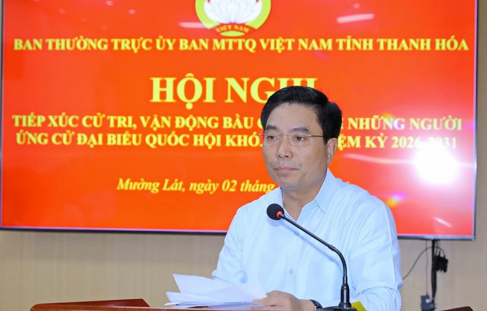 Chương tr&igrave;nh h&agrave;nh động của B&iacute; thư Tỉnh ủy Thanh H&oacute;a Nguyễn Do&atilde;n Anh - Ảnh 1.