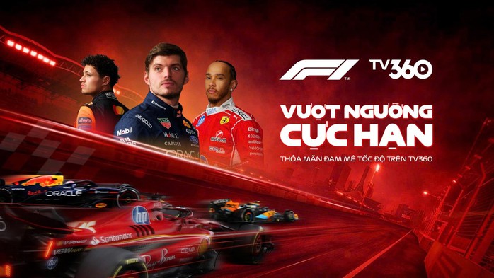TV360 độc quyền phát sóng Giải đua xe Công thức 1 tại Việt Nam - Ảnh 1.