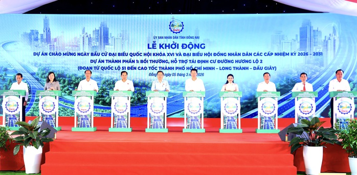 Khởi động dự &aacute;n Hương lộ 2 kết nối cao tốc TPHCM Long Th&agrave;nh Dầu Gi&acirc;y - Ảnh 1.