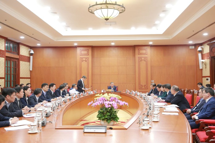 Tổng B&iacute; thư T&ocirc; L&acirc;m: N&acirc;ng cao chất lượng c&aacute;n bộ cơ sở trong giai đoạn mới l&agrave; y&ecirc;u cầu cấp thiết - Ảnh 1.