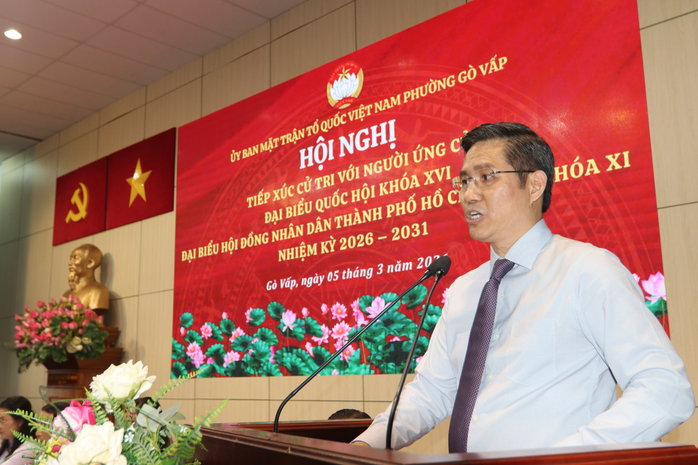 Ứng cử vi&ecirc;n ĐBQH L&ecirc; Thụy Mỵ Ch&acirc;u: Cần c&oacute; cơ chế đặc th&ugrave; cho ng&agrave;nh gi&aacute;o dục TPHCM - Ảnh 6.