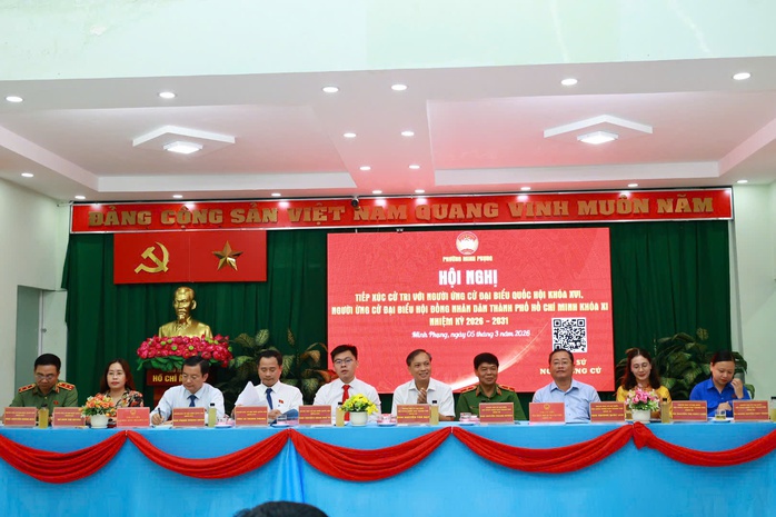 Cử tri phường Minh Phụng mong muốn bảo đảm việc l&agrave;m, tiếp cận nh&agrave; ở x&atilde; hội - Ảnh 1.