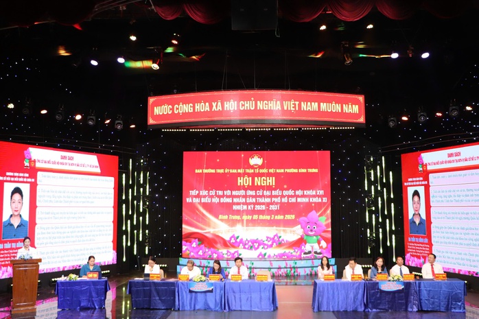 Ứng cử vi&ecirc;n đại biểu Quốc hội đơn vị bầu cử số 11 - TPHCM:  - Ảnh 1.