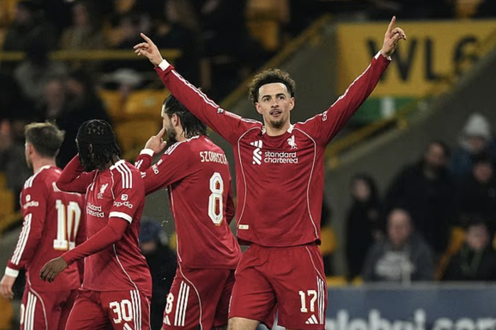 Đ&ograve;i nợ th&agrave;nh c&ocirc;ng Wolverhampton, Liverpool b&ugrave;ng nổ v&agrave;o tứ kết FA Cup - Ảnh 6.