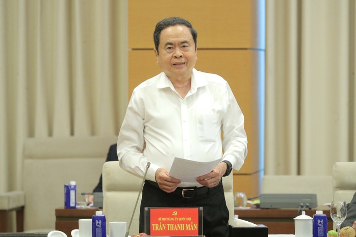 Tổng B&iacute; thư T&ocirc; L&acirc;m chủ tr&igrave; Hội nghị kiểm tra , gi&aacute;m s&aacute;t đảng ủy Quốc hội 2026 - Ảnh 4.