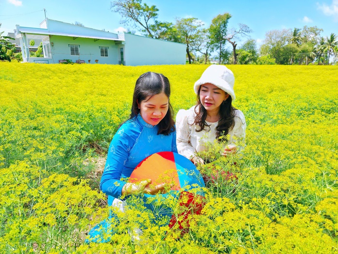 VIDEO: Du kh&aacute;ch đổ x&ocirc; ngắm những c&aacute;nh đồng hoa &ldquo;lạ&rdquo; ở C&agrave; Mau - Ảnh 6.