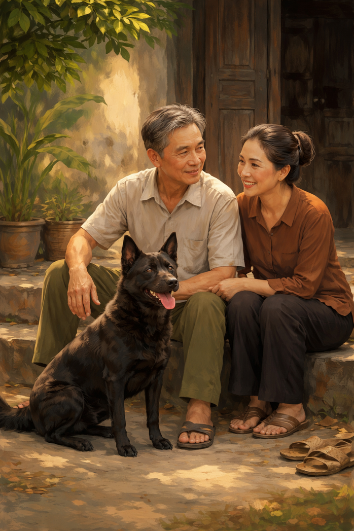 Ch&uacute; ch&oacute; hiểu chuyện - Ảnh 1.