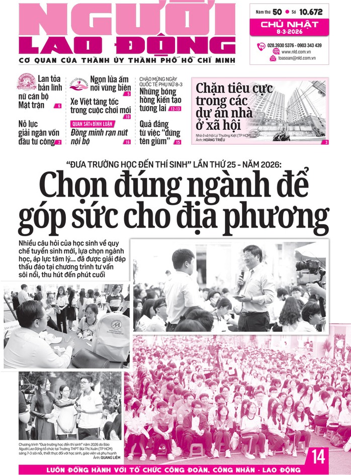 Chặn ti&ecirc;u cực trong dự &aacute;n nh&agrave; ở x&atilde; hội: B&aacute;o người Lao Động ng&agrave;y 8 - 3 - Ảnh 1.