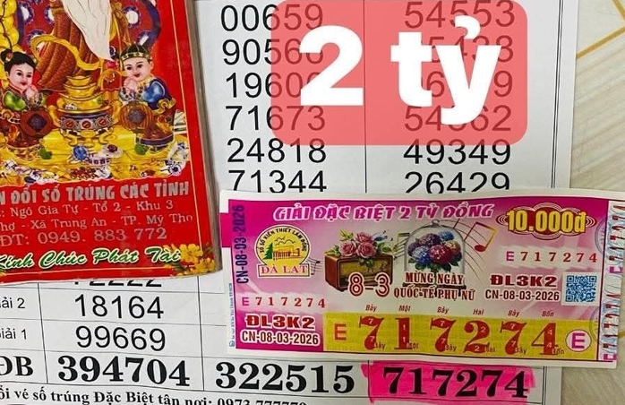 Xổ số miền Nam 2026: Hai người trúng giải độc đắc 8 - 3 tại TPHCM và Đồng Tháp - Ảnh 3. Xổ số miền Nam 2026: Hai người trúng giải độc đắc 8 - 3 tại TPHCM và Đồng Tháp - Ảnh 3.