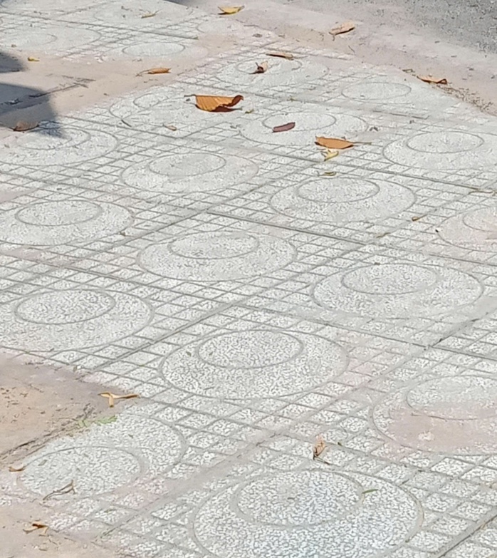 L&oacute;t gạch, tr&aacute;m ch&acirc;n đế - Ảnh 1.