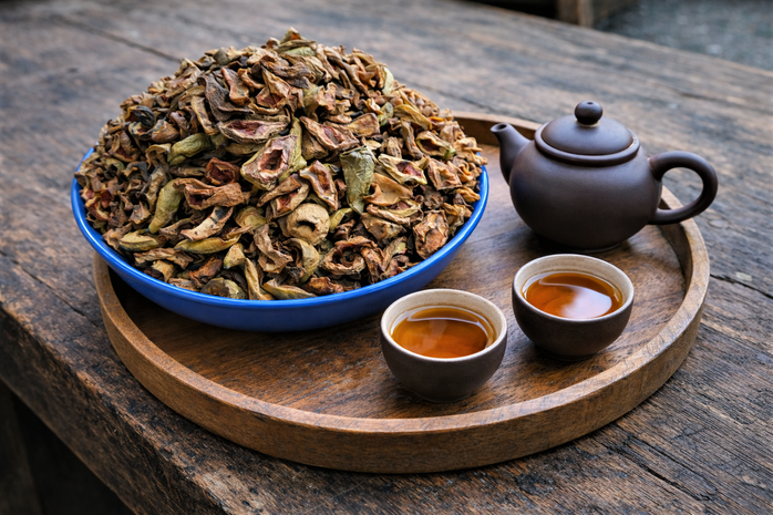 Uống tr&agrave; tr&acirc;u cổ l&agrave;m &ldquo;khổ&rdquo; qu&yacute; &ocirc;ng - Ảnh 4.