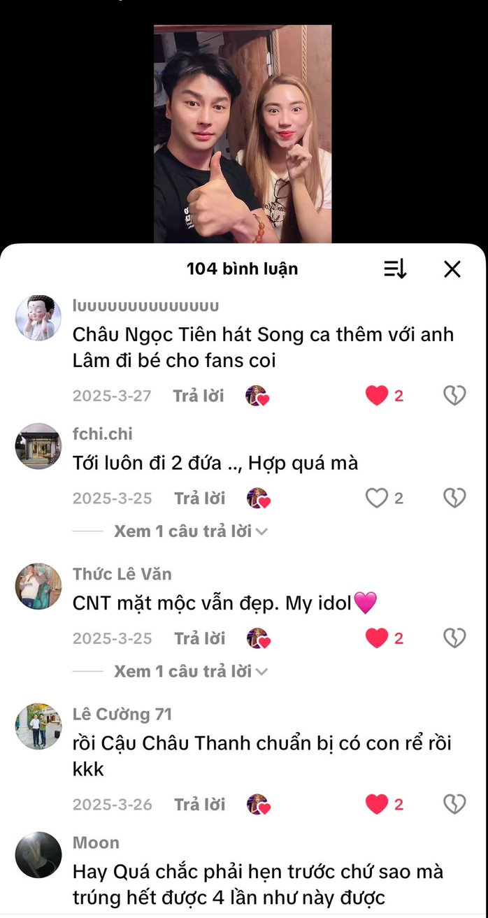 Châu Ngọc Tiên được tích cực "đẩy thuyền" cùng NSƯT Võ Minh Lâm - Ảnh 10.