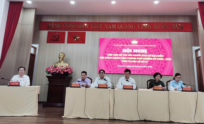 Cử tri phường Chợ Lớn mong đảm bảo an sinh, x&acirc;y dựng th&agrave;nh phố kh&ocirc;ng ma t&uacute;y - Ảnh 2.