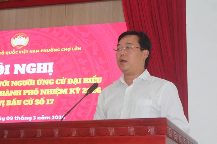 Cử tri phường Chợ Lớn mong đảm bảo an sinh, x&acirc;y dựng th&agrave;nh phố kh&ocirc;ng ma t&uacute;y - Ảnh 1.