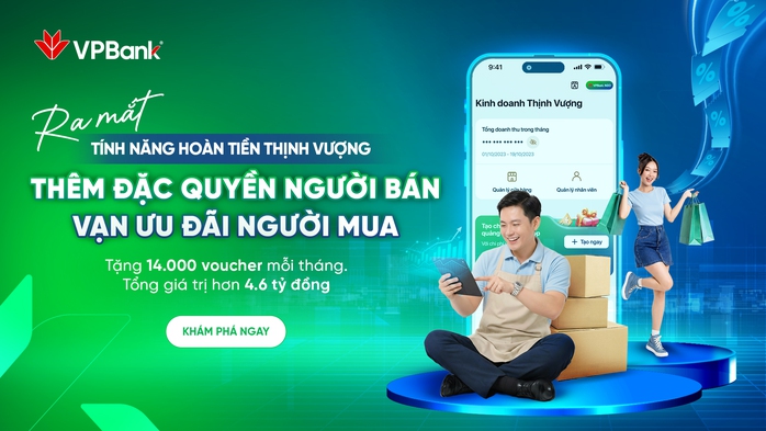 Trao giá trị gia tăng, VPBank giúp hộ kinh doanh mở rộng tệp khách hàng tiềm năng - Ảnh 1. Trao giá trị gia tăng, VPBank giúp hộ kinh doanh mở rộng tệp khách hàng tiềm năng - Ảnh 1.