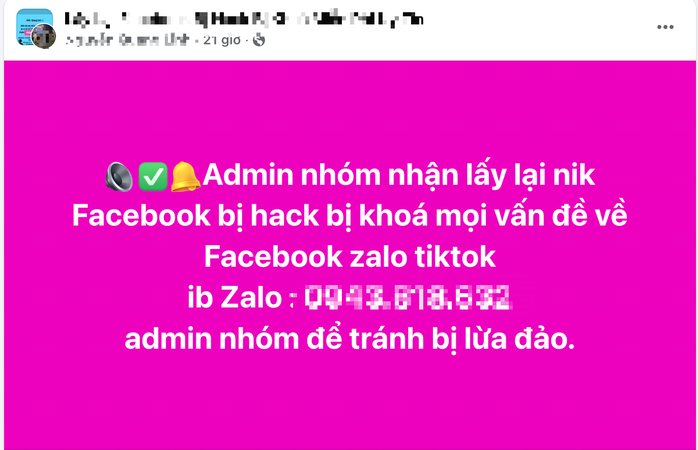 Chủ shop online "to&aacute;t mồ h&ocirc;i" v&igrave; t&agrave;i khoản Facebook đột ngột bị kh&oacute;a - Ảnh 3.