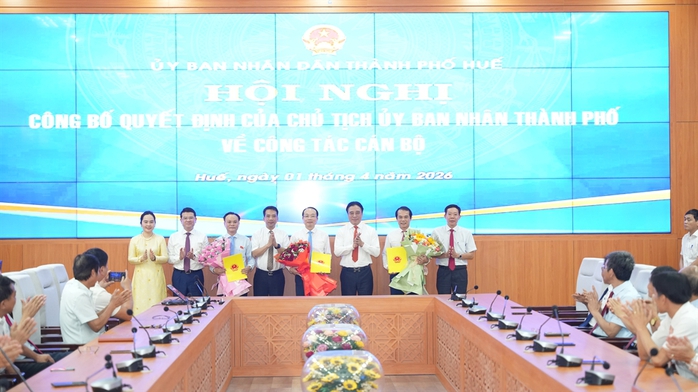 Một Ph&oacute; Chủ tịch UBND TP Huế được điều động giữ chức vụ mới - Ảnh 1.