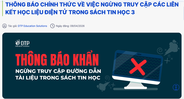 Sách lớp 3 bất ngờ có "web đen", nhóm tác giả nói gì? - Ảnh 3.
