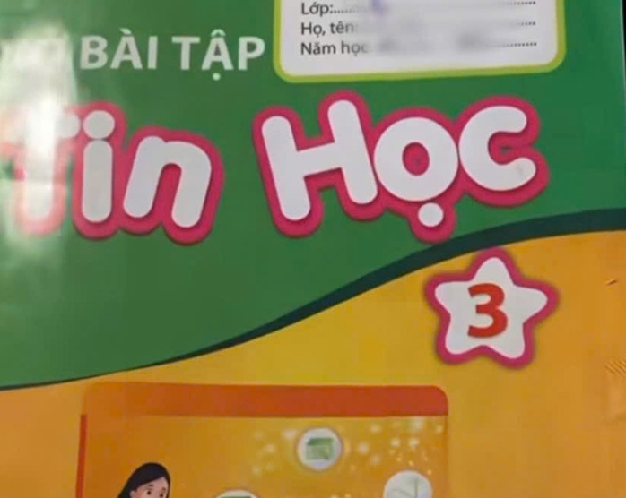 Sách lớp 3 bất ngờ có "web đen", nhóm tác giả nói gì? - Ảnh 1.
