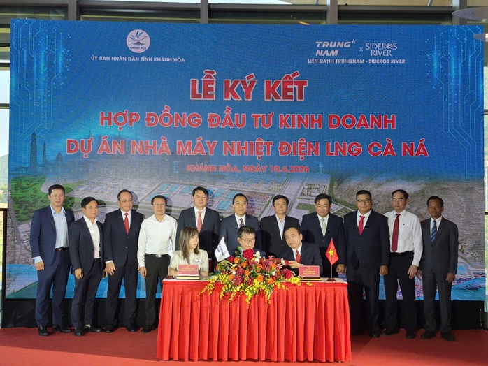 Kh&aacute;nh H&ograve;a k&yacute; kết si&ecirc;u dự &aacute;n LNG C&agrave; N&aacute; trị gi&aacute; hơn 57 ng&agrave;n tỉ đồng - Ảnh 1.