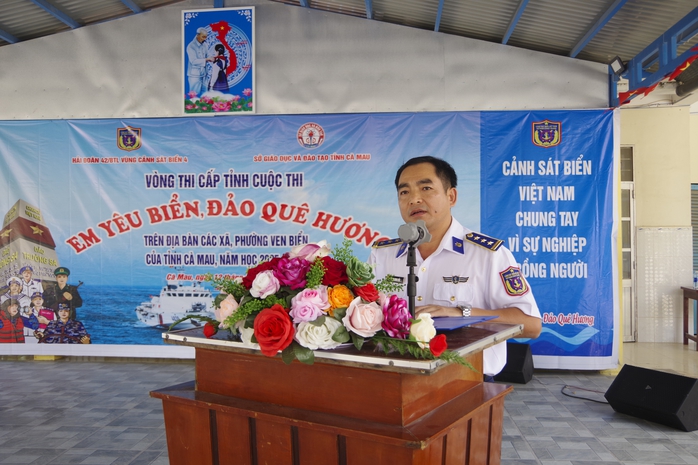 Sôi nổi cuộc thi "Em yêu biển, đảo quê hương" ở Cà Mau - Ảnh 2.