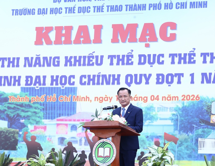 Trường Đại học Th&ecirc;̉ dục Th&ecirc;̉ thao TP HCM đạt kỷ lục trong kỳ tuyển sinh năng khiếu lần 1 - 2026 - Ảnh 6.