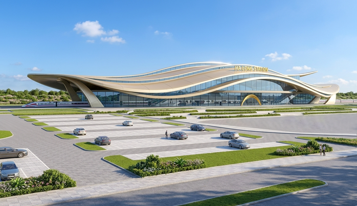 Vingroup khởi c&ocirc;ng tuyến đường sắt tốc độ cao H&agrave; Nội - Quảng Ninh trị gi&aacute; hơn 5,6 tỉ USD - Ảnh 4.