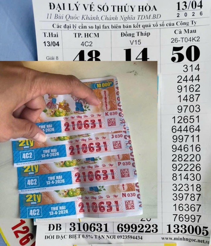 S&aacute;ng 14-4, lộ diện nhiều người tr&uacute;ng thưởng xổ số miền Nam - Ảnh 7.