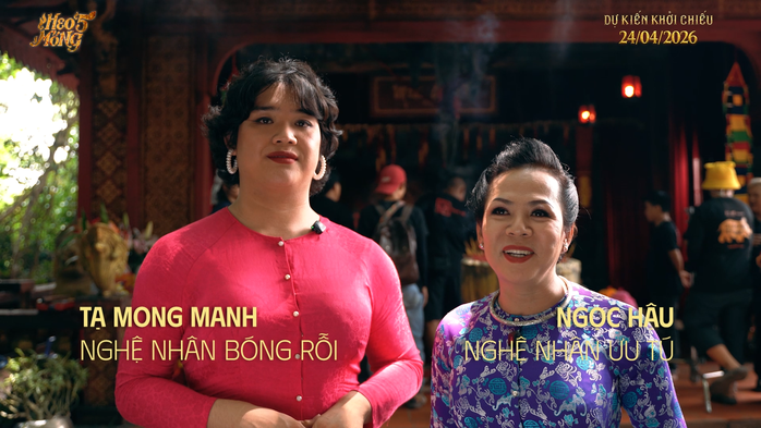 M&uacute;a b&oacute;ng rỗi, m&uacute;a Chằn&hellip; v&agrave;o phim c&oacute; Ốc Thanh V&acirc;n, V&otilde; Tấn Ph&aacute;t - Ảnh 4.