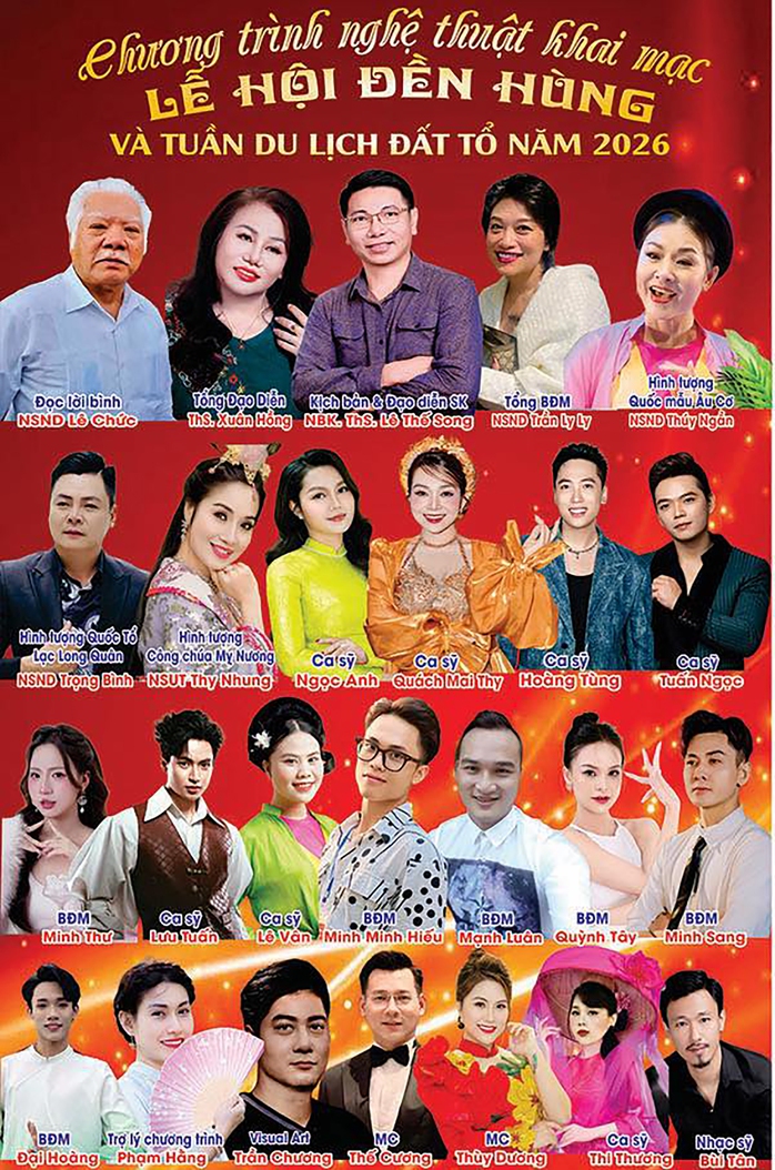 Tái hiện không gian văn hóa tại Đền Hùng: "Linh thiêng nguồn cội – Đất Tổ Hùng Vương" - Ảnh 3.