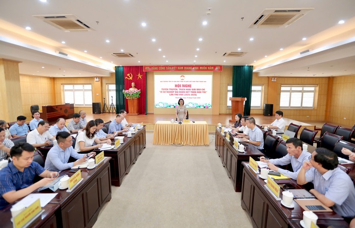 Triển khai Giải báo chí "Vì sự nghiệp Đại đoàn kết toàn dân tộc" lần thứ XVII - Ảnh 1.